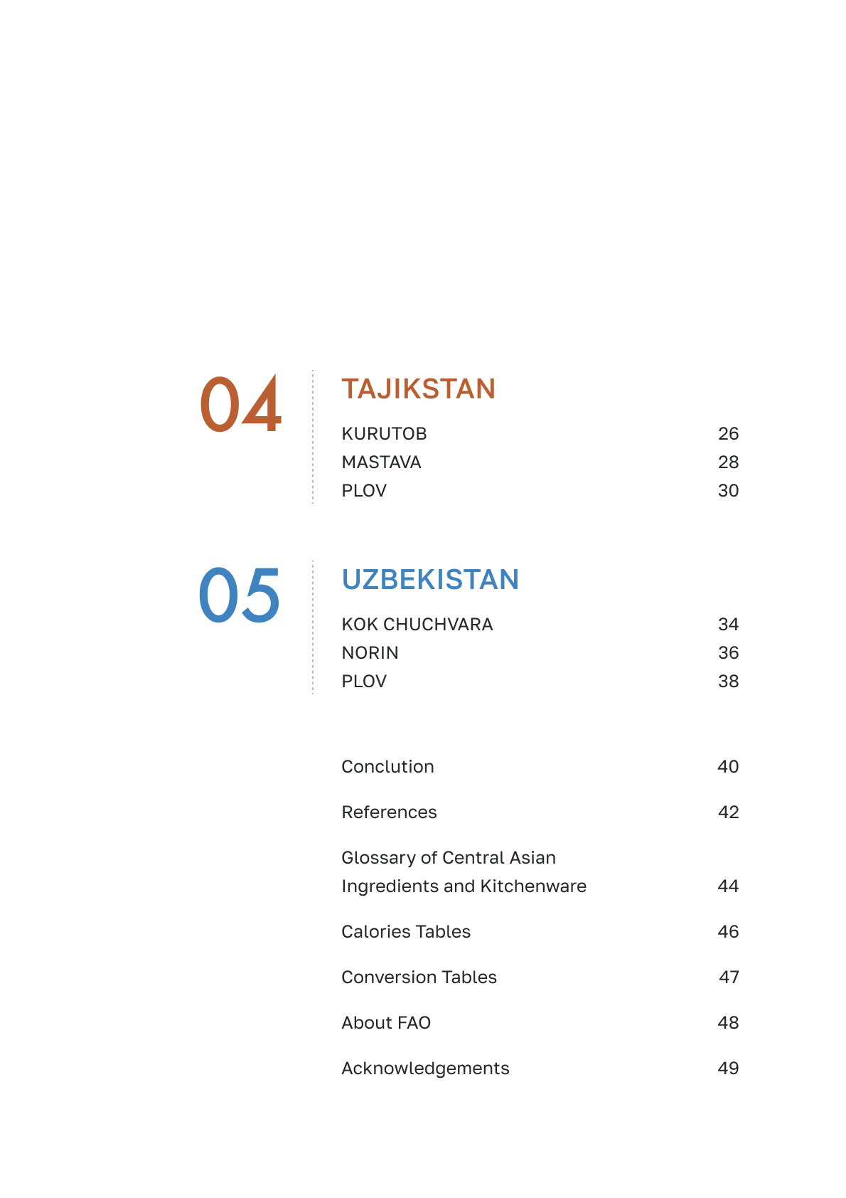 The Central Asian Cookbook page 4