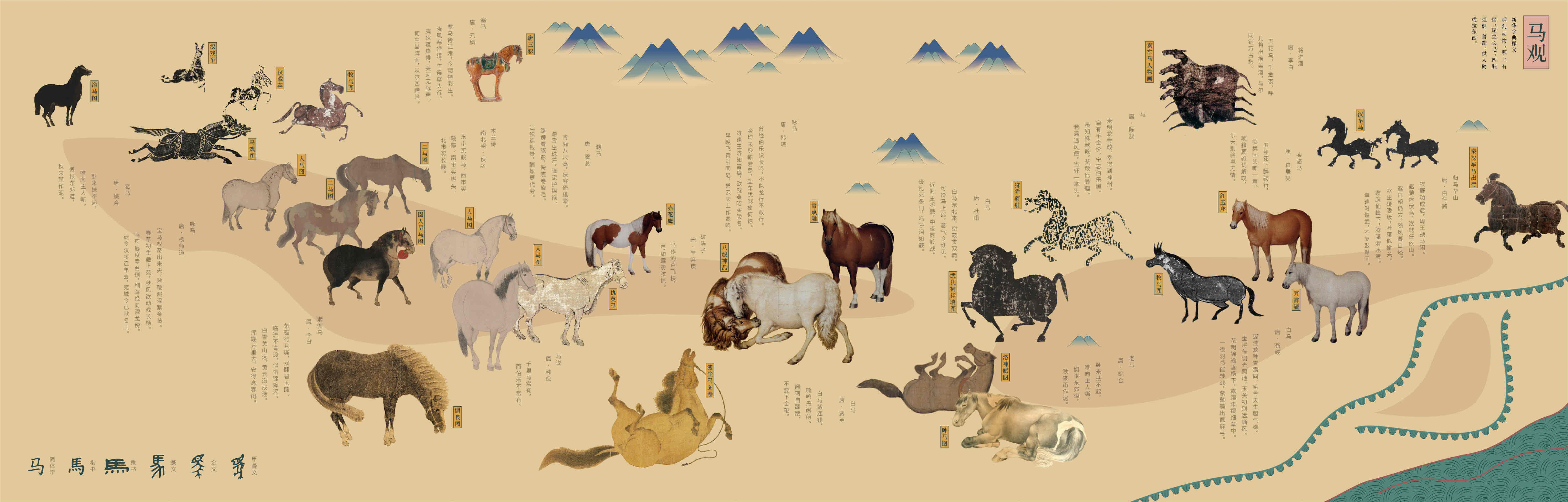 Responsive layout mockups for the virtual zoo